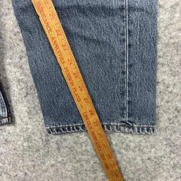 Vintage Levis 501 Orginal Button Fly Denim Mens 36x30 Blue 1992 90s Y2K Retro